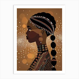 African Woman 189 Art Print