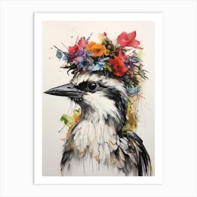 Bird With A Flower Crown Osprey 3 Art Print