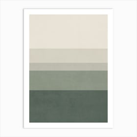 Minimalist Horizon- 02 Art Print