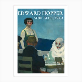 Edward Hopper Soi Bleu Art Print