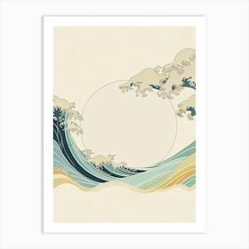 Great Wave Off Kanagawa 31 Art Print