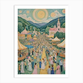 Festival Art Print