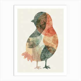 Charming Nursery Kids Animals Chick 2 Art Print