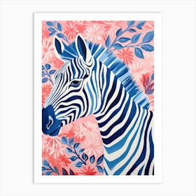 Zebra 3 Art Print