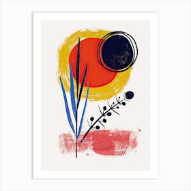 Modernist Medley Mid Century Style Art Print