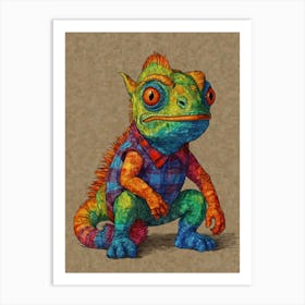 Chameleon 6 Art Print