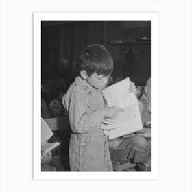 Untitled Photo, Possibly Related Tochildren In School At The Fsa (Farm Security Administration) Farm Workers Art Print