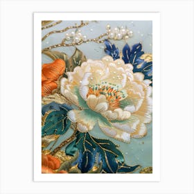 Chinese Peony 26 Art Print