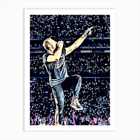 Coldplay band music 3 Art Print