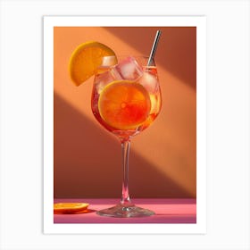 Aperol Spritz Art Print 196 Art Print