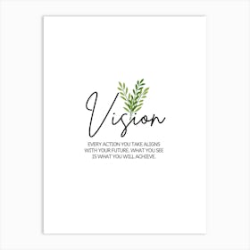 Vision Art Print