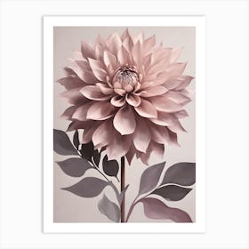 Dahlia 2 Art Print