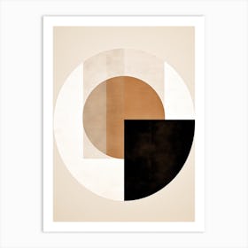 Heilbronn Harmony, Geometric Bauhaus Art Print