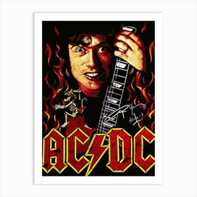 Ac Dc 2 Art Print