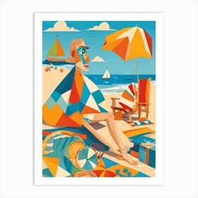 Beach Art Print