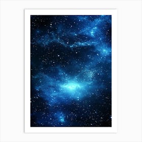 Space Background 6 Art Print