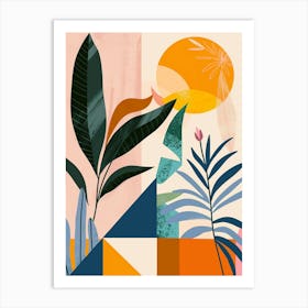 Tropical Print Art Print