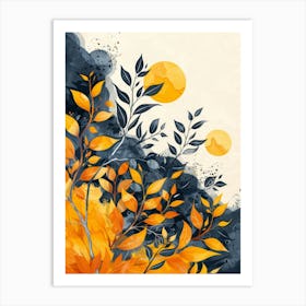 Autumn Leaves 11 Art Print