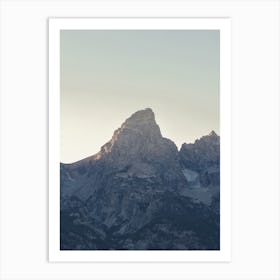 Gradient Mountain Art Print