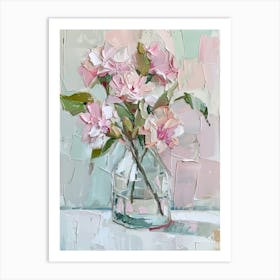A World Of Flowers Carnation 1 Painting Art Print