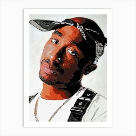 Tupac Shakur Art Print