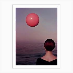 'The Pink Balloon' Art Print