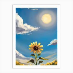 Sunflower 17 Art Print