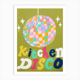 Kitchen Disco 1 Art Print