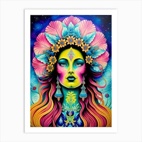 Psychedelic Painting, Psychedelic Art, Psychedelic Art, Psychedelic Art, Psychedelic Art, Art Print