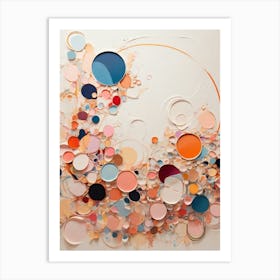 Abstract Circles 20 Art Print