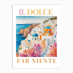 La Dolce Vita 2 Art Print