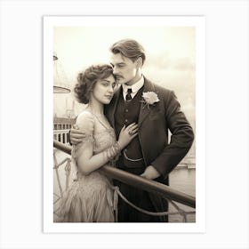 Titanic Movie Poster 3 Art Print