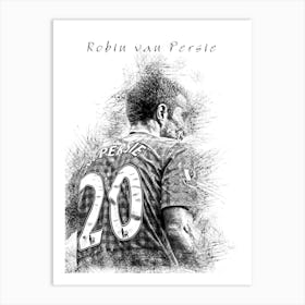 Robin Van Persie Art Print