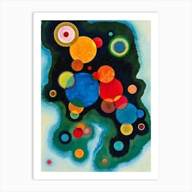 Wassily Kandinsky Circles Art Print