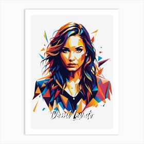 Demi Levato 01 Art Print