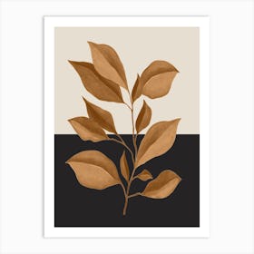 Minimal Plant 65 Art Print