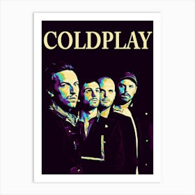 Coldplay 4 Art Print