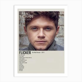 Flicker By Niall Horan • 2017 Poster Art Print