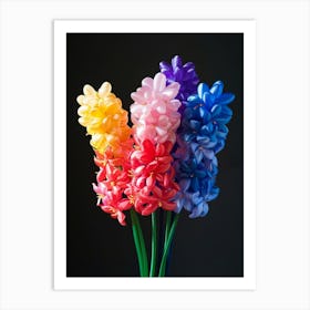 Bright Inflatable Flowers Hyacinth 2 Art Print