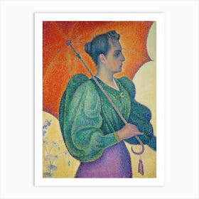 Woman With Parasol (1893), Paul Signac Art Print