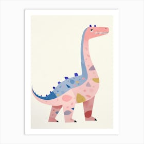 Nursery Dinosaur Art Saltasaurus 2 Art Print