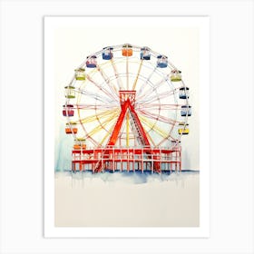 Wonder Wheel 2 Art Print