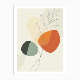 Abstract Flower 17 Art Print