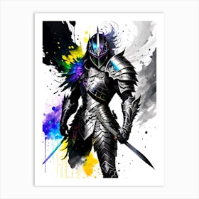 Knight In Armor 6 Art Print