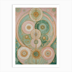 Freefall Spiral Art Print