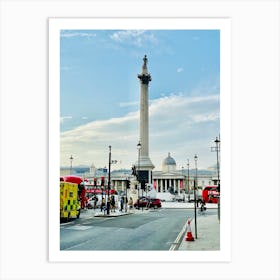 London Monument 1 Art Print