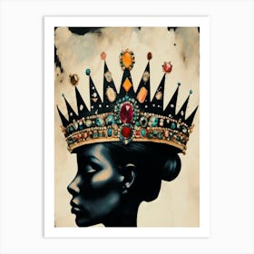 Queen Of Jewels Art Print