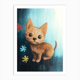 Kitty Cat 1 Art Print