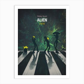 Alien Evolution Art Print