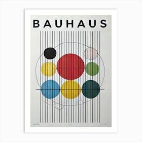 Baushaus exhibition print Art Print